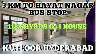 Vd-202 || Brand New Independent House for sale in Kuntloor Hayat Nagar Hyderabad || Kuntloor Houses.
