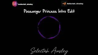 Valient - Passanger Princess (Selectah Ainsley Intro Edit)