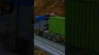 simular truck game truckers of Europe 3  || I am play this mountain said. || #shorts #games #viral