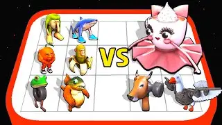 BRAINROT MERGE BATTLE WAR - Merge Monster Battle, New Merge Game Evolution 3D Gameplay
