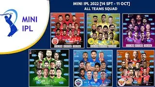 MINI IPL - All Teams Draft Players