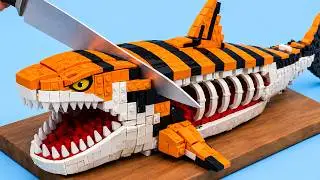 From Ocean MONSTER to Sushi: Giant TIGER Shark Cooking Challenge!