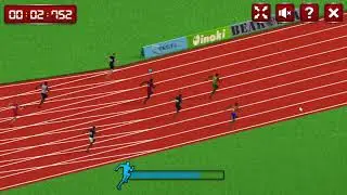 100 Meters Race: Los Angeles, Any%, Web in 00:13:444