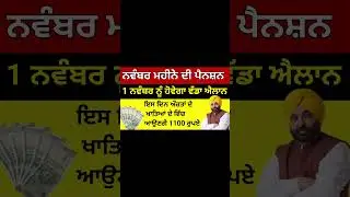 punjab pension scheme November 2025, #news #pensionnews #pensionscheme #pension #pensionistas