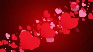 💖 Valentine&rsquo;s Day Heart Flow Screensaver 🌹 4K Abstract Background for TV | No Music
