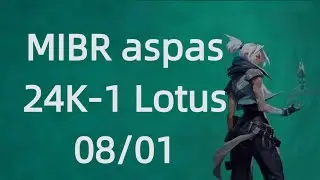 VALO POV【MIBR aspas】Jett 24Kills-1 Louts 08/01#valorantpro     #valorantclips #valorant