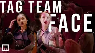THE FABRIC WITH COLOUR VOGUE BALL -  TAG TEAM FACE