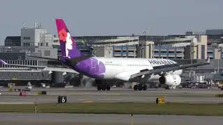 Hawaiian A330-200 Landing at MSP
