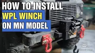 How To Install And Assemble WPL AUTOMATIC WINCH For MN99s