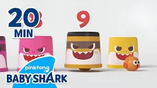 Learn Numbers and Colors with Baby Shark | +Compilation | Toy Car Songs | Baby Shark Official