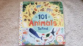 101 Animals to Find | Search and Find Book | Book Flip Through