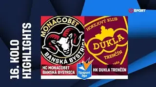 16. kolo: HC MONACObet Banská Bystrica - HK Dukla Trenčín 4:0 (0:0, 3:0, 1:0)