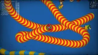длинный червяк ! Червячная зона - Slithery Snake