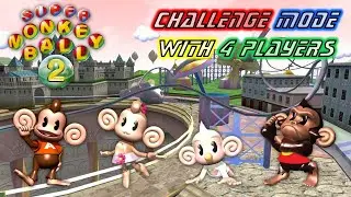 Super Monkey Ball NGUU 3 - Challenge Mode (Multiplayer) - Beginner Stages
