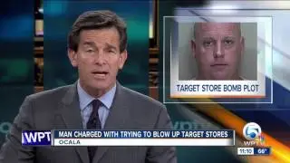 Florida man charged in plot to bomb Target stores