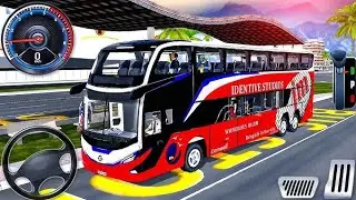 Indonesian coach bus driving | euro bus simulator 2025 android gameplay - ixi gaming