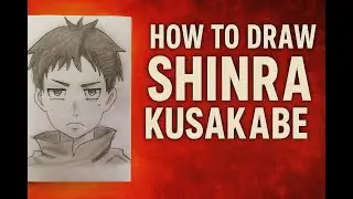 How to Draw Shinra Kusakabe | Fire Force Anime Pencil Sketch Tutorial 🔥✏️