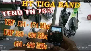 HT TIGA BAND TENO TN 733 VHF UHF LOW
