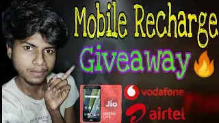 Some Subscribe  Recharge Giveaway  for you 🔥🔥🔥