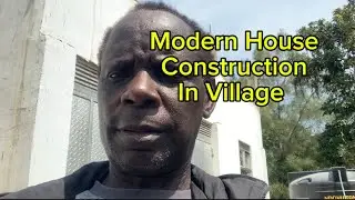 MODERN HOUSE CONSTRUCTION&hellip;Curtains, Planting Mangoes and Fencing&hellip;!!!