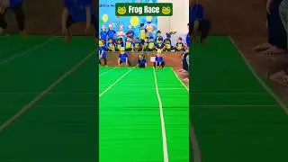 🐸Frog Race on Sports Day🤼#sports #youtubeshorts #trendingshorts #viral #gaming