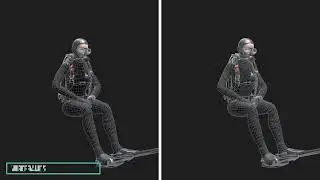 3D Asset Scuba Diver Female Version (Game Asset - PBR Textures)