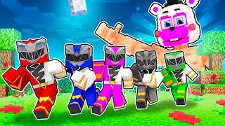 TROLEI OS POWER RANGER COM O ANIMATRONIC SURPRESA