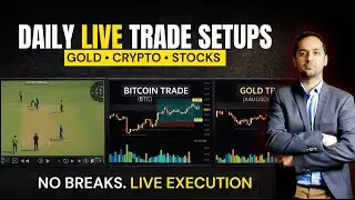 Live Trading Now | Real-Time Bitcoin, Gold & Crypto Trade Setups