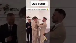 E na hora do beijo, noivo se nega a beijar a noiva 😱 #wedding #beijo #horadobeijo
