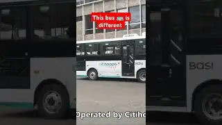 Cityhopa bus, electric ⚡ #travel #africa #evbus #electricbus #nairobiexpressway #fypシ