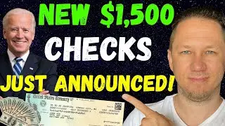 NEW $1500 STIMULUS CHECKS JUST ANNOUNCED!! Fourth Stimulus Package Update