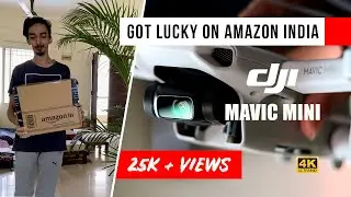 Unboxing cheapest original  DJI Mini Drone in INDIA 4K | Legal import sold on Amazon India