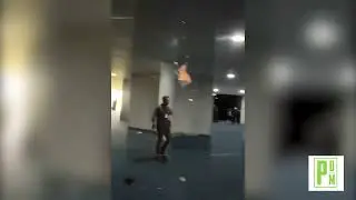 Ataque Extremista no Congresso Destrui&ccedil;&atilde;o e Caos