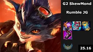 G2 SkewMond (Rumble) vs KC Yike (VI) - EUW Challenger - Patch 25.16