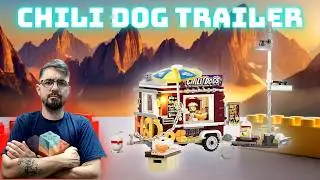 Chili Dog Anh&auml;nger aus Klemmbausteinen 🌭 | Funwhole Lumibricks Set im Review & Aufbau