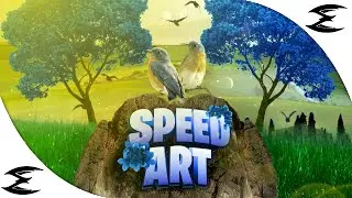 &bull;Speed Art Banner/Logo Nature || Ps Touch/Android || by: yErickz DzN