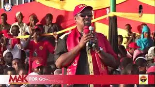 UDM Party leader H.E Ali Ibrahim Roba's speech at Moyale mega rally.
