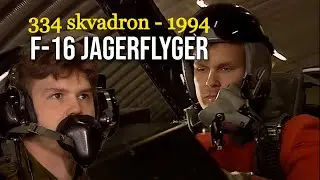 F-16 Jagerflyger. Luftforsvaret's 334 skvadron (1994).