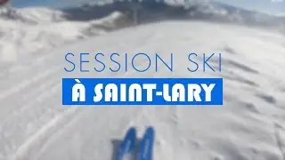 Session ski à Saint-Lary (4K 60fps)