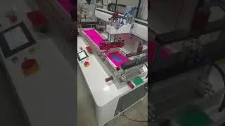 screen printing machine #machine #factory #screen #printing #LCD #LCD glass screen printing machine