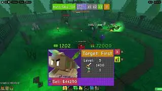 Can i beat IMPOSSIBLE mode on GRAVEYARD map in garden tower defence? (with my friend in roblox)