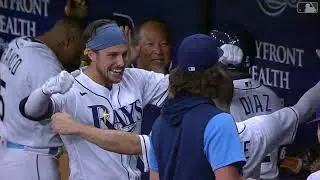 Josh Lowe First Career Home Run: 4/29/2022