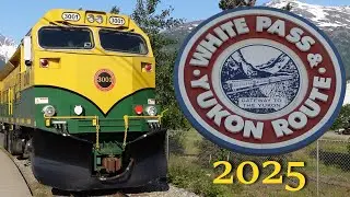 White Pass and Yukon Route Train Ride 2025