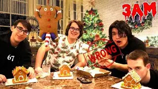 Gingerbread House Competition (Alex ate his)