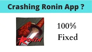 Fix Auto Crashing Ronin The Last Samurai App/Keep Stopping App Error in Android Phone | AllTechapple