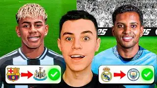 Hice Todos los Rumores de Fichajes Realidad...