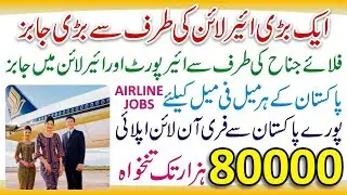 Fly Jinnah Cabin Crew Jobs 2025 - Air Arabia Job Vacancy 2025-How To Online Apply Fly Jinnah Careers