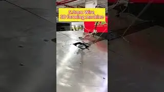 Wire bending machine manufacturer5.0mm wire 3d forming machine#wire&nbsp;#wire3dforming#3dformingngmachin