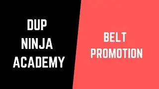 BELT PROMOTION | DUP NINJA ACADEMY
