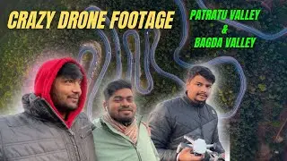 CRAZY DRONE VIEW OF PATRATU VALLEY AND BAGDA VALLEY JHARKHAND | Ranchi Vlogs
